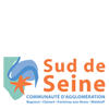 Logo de la Communauté d'agglomération Sud de Seine gestion courrier Sud de Seine