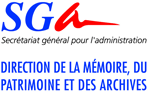 Logo SGA - Service Historique de la Défense