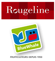 Logos de Rougeline et de BlueWhale